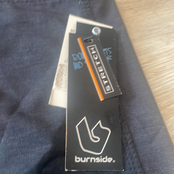 New burnside swim trunks. Quick dry. UV protection. Fade resistant.  Black, grey - Picture 2 of 6